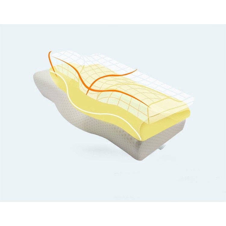 Nhà Cửa &amp; Đời Sống/ Gối/ Flannel fabrics Slow rebound memory pillow【lyfs】