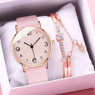 Đồng Hồ Analog Máy Quartz Nữ Dây Da