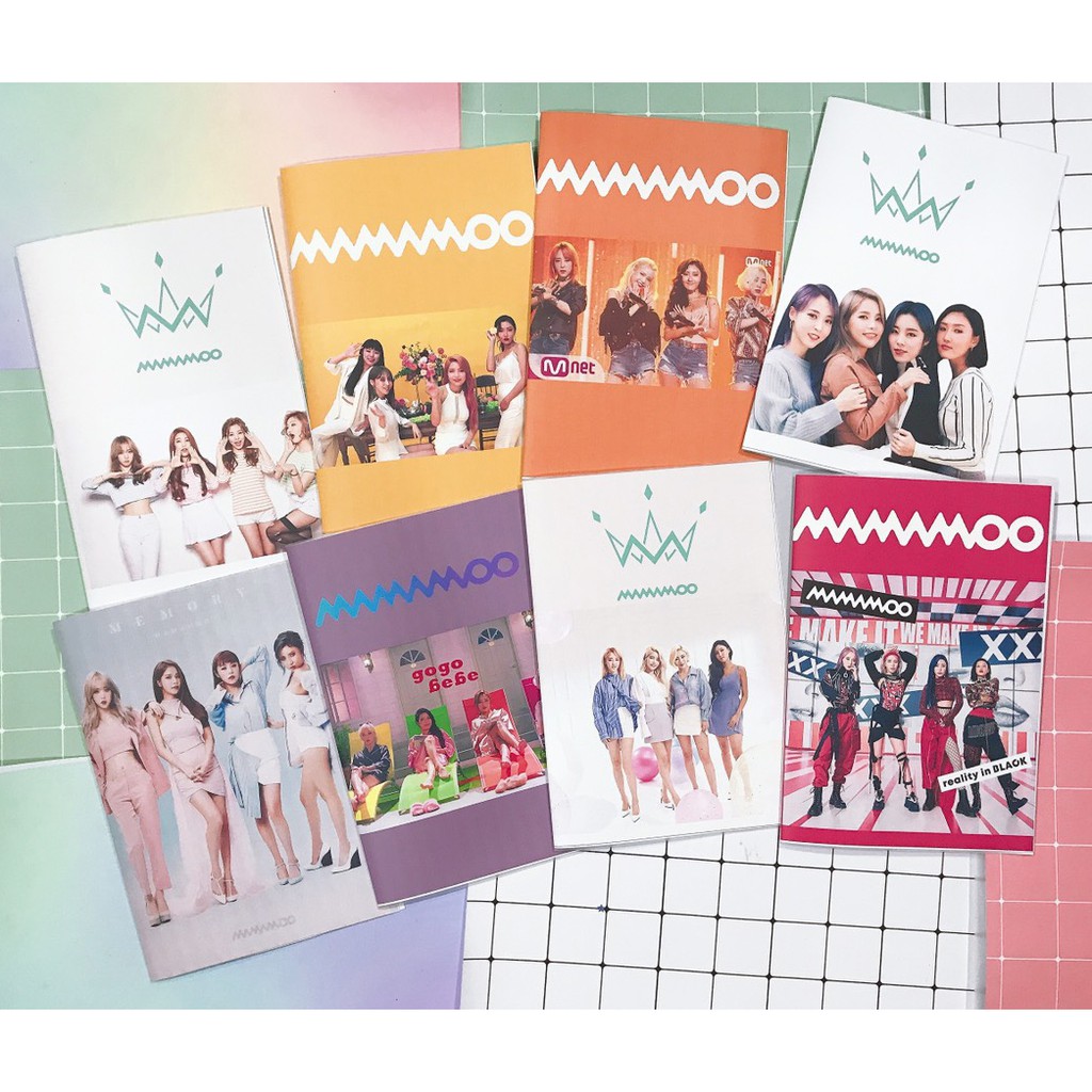 Vở mamamoo S7VI54 25x17cm 80 trang giấy đẹp kẻ ngang