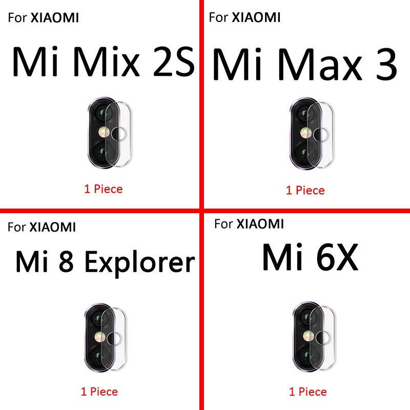 Redmi 9T 9A 9C 9 Note 10 9s 9 8 7 Pro K20 Pro Xiaomi Poco M3 X3 NFC Mi 11 10T Pro Kính cường lực cho camera sau