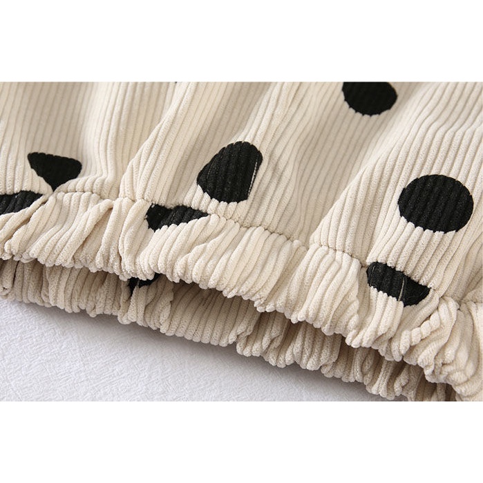 [Babycat] Hàng Có Sẵn Quần Nhung Dày Giữ Ấm Mùa Thu Đông Phong Cách Nhật Bản Hàn Quốc Cho Bé Gái