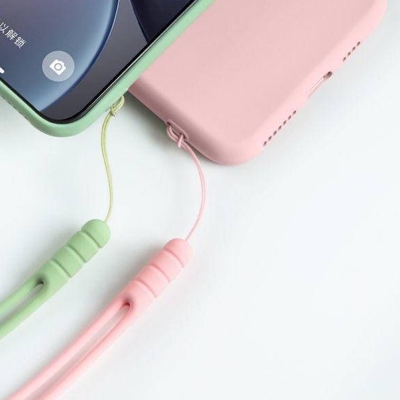 Dây đeo điện thoại bằng silicon nhiều màu