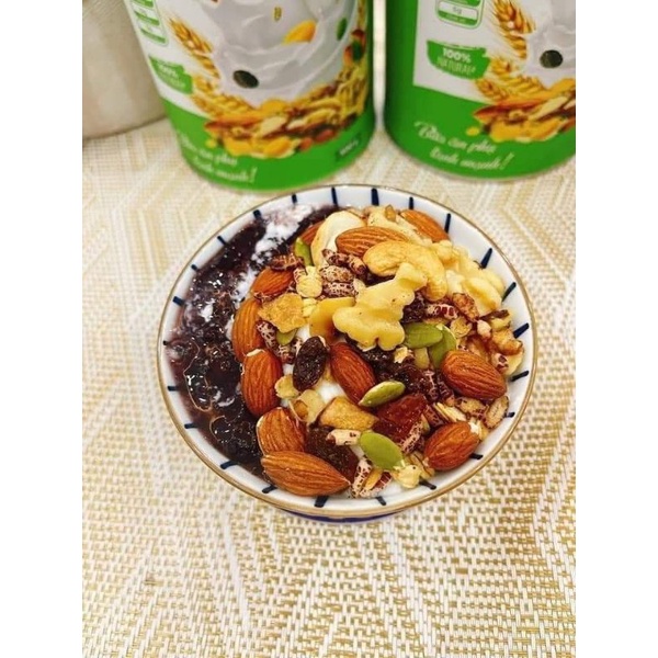 Ngũ Cốc Hạt Ăn Liền Granola Dinh Dưỡng Min Min, Granola Min Min Cao Cấp