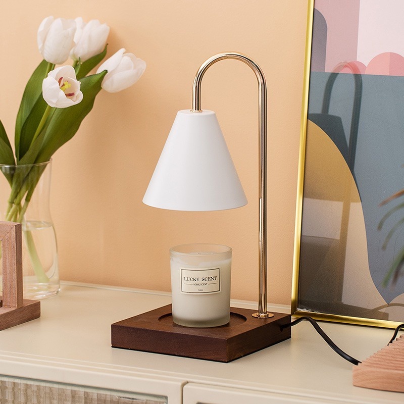 Candle warmer lamp🔥-Đèn phòng ngủ Đèn đốt nến thơm đèn bàn,Sáp thơm phòng