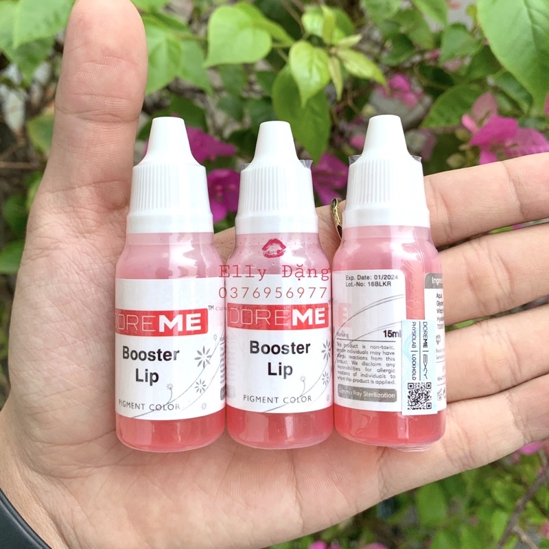 Mực doremi Phun Xăm, nước pha kích màu Doremi, nước kích màu mực phun xăm