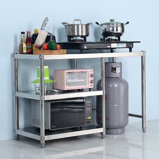 Giá bàn điều khiển bằng thép không gỉ nhà bếp Giá LPG sàn kho chứa gas Giá để bình gas