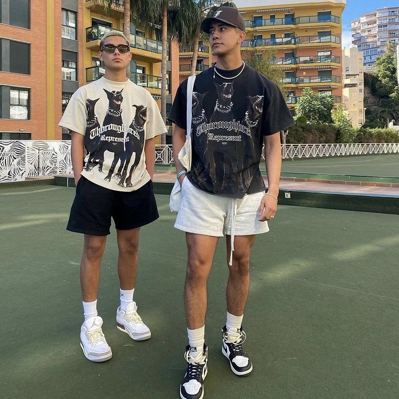 Áo Thun Unisex cotton 100% áo hình 3 chú chó hàng loại 1