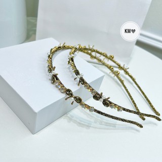 Phụ kiện tóc ❤️ Cài tóc nơ đá , bờm tóc nơ nhỏ , bờm hottrend