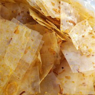 [Hộp 400gr] Bánh Tráng Tỏi Chà Bông-Ăn Là Ghiền