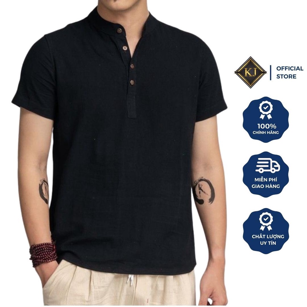 Áo thun nam phối viền cá tính trẻ trung, Áo phông nam cộc tay form rộng chất cotton tổ ong co giãn thoáng mát cao cấp