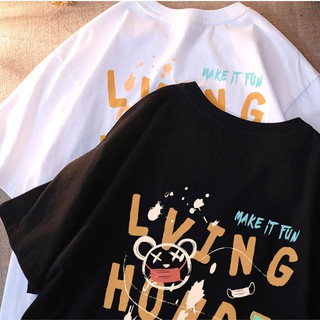Áo thun Unisex tay lỡ nam nữ Kimix năng động trẻ trung, áo thun T-shirt form rộng oversized chất liệu cotton TSL0007