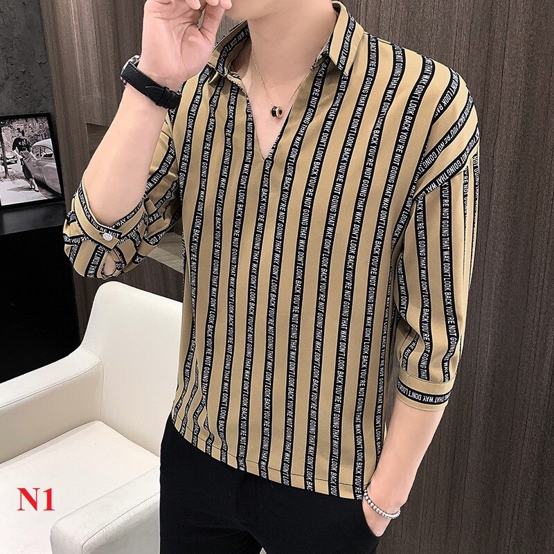 Áo sơ mi nam Hàn Quốc kiểu mới LINDAN Store K3