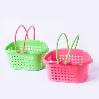 Giỏ đựng đồ 2 quai xách đa năng chính hãng Việt Nhật 3210/3211/3212 - Rổ nhựa có quai 3 size tùy chọn (GQ03)