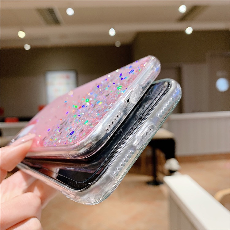 Ốp điện thoại mềm phối kim tuyến lấp lánh dành cho APPLE IPHONE X XS XR XS MAX 11 PRO MAX