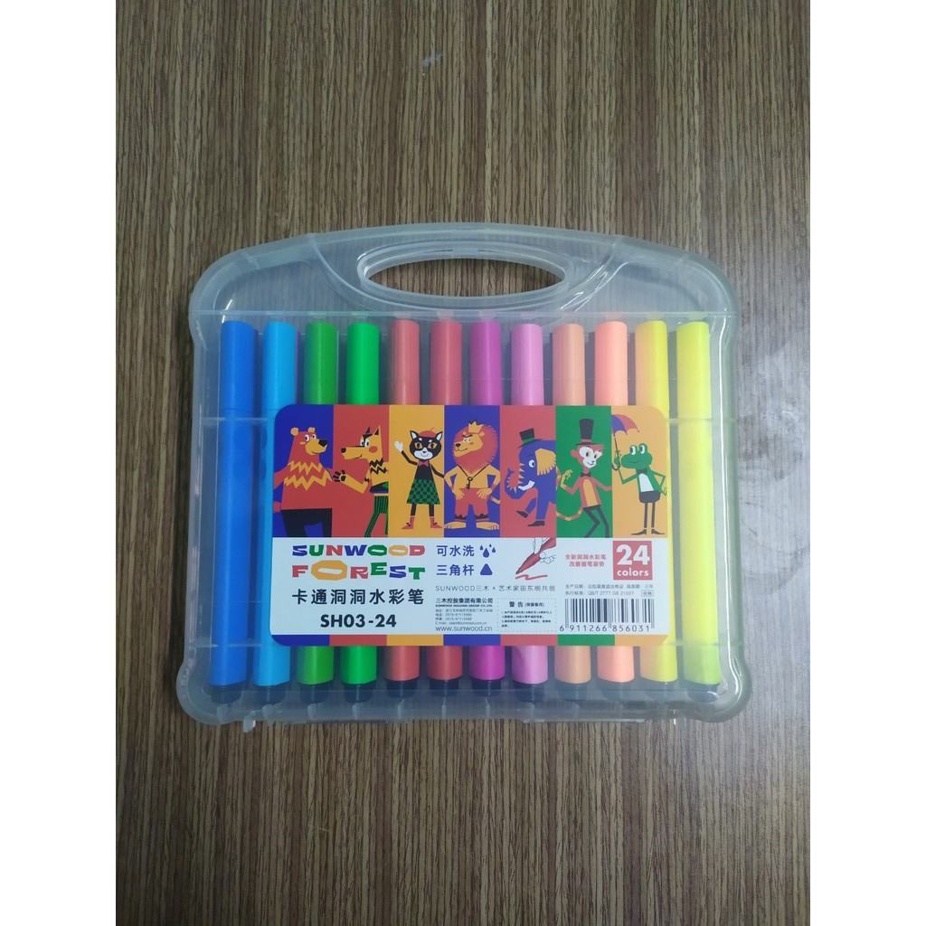 Bộ bút dạ nhiều màu SunWood SH03