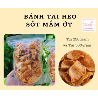 Bánh Tai Heo Sốt Mắm Ớt 500G - Shop Mẹ Bắp - giòn rụm, vị mặn mặn khó cưỡng