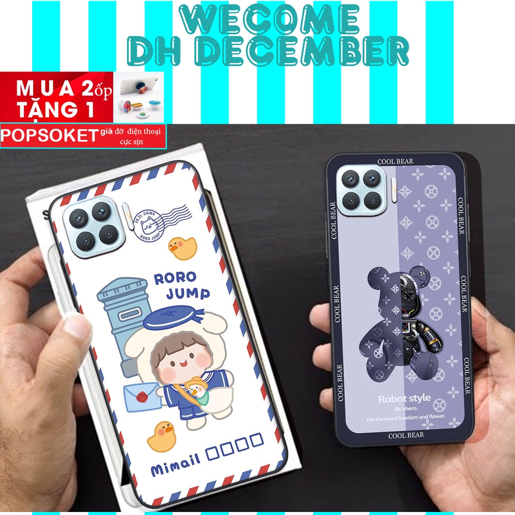 Ốp lưng Oppo A93  in hình 3D gấu mới nhất - sang - chảnh - ĐẸP- BỀN