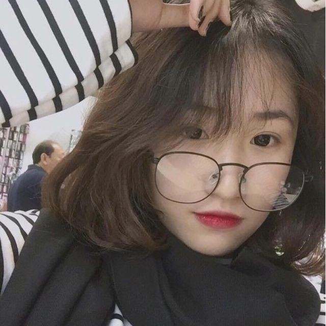 Kính ngố nobita đen dáng vuông tròn các màu