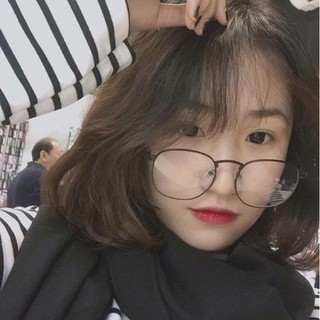 Kính ngố nobita đen dáng vuông tròn các màu