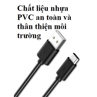 Dây Cáp Sạc Nhanh 2.1A Type C cho Samsung, Huawei, Xiaomi và các thiết bị giao tiếp cổng Type C