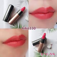 [Chính hãng] Son Kiko Matte Velvet Passion Màu 330 Coral màu cam hồng đẹp nhất 2021