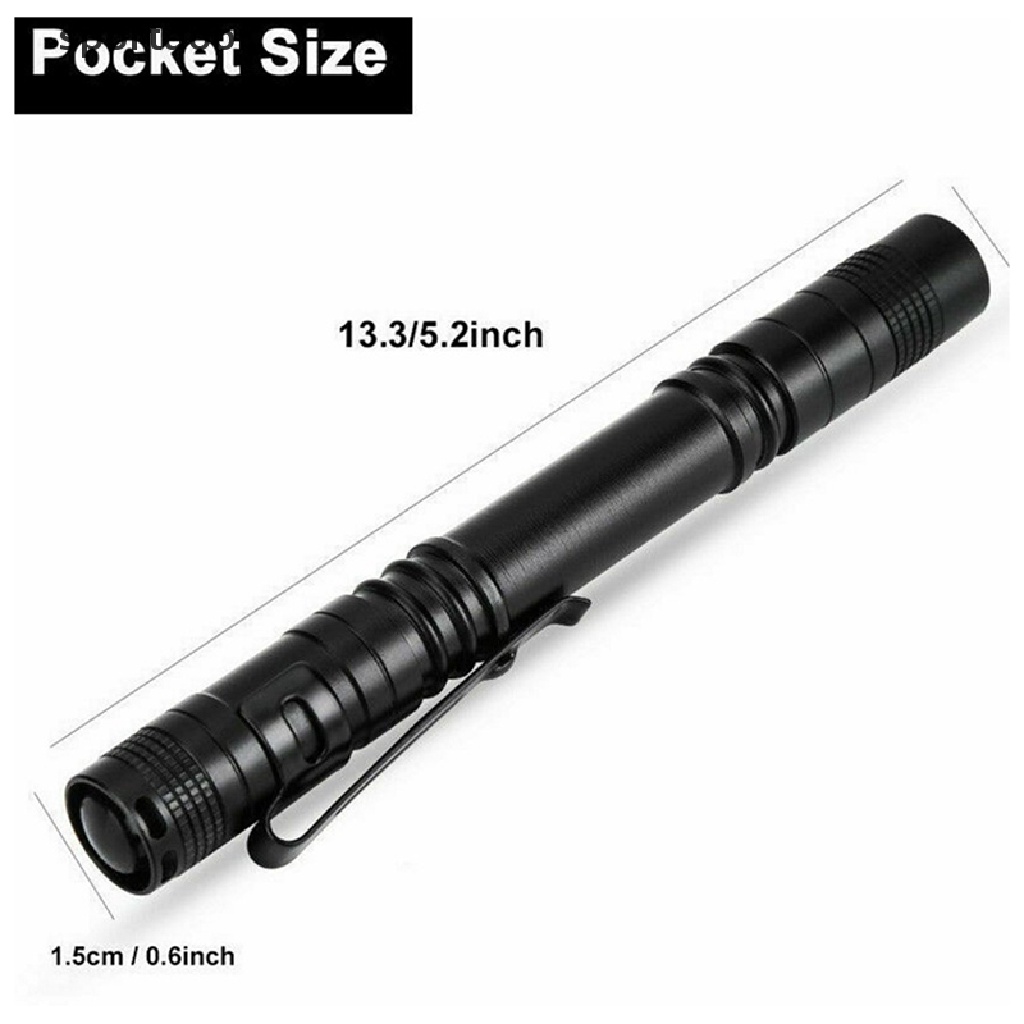 Bộ 5 Đèn Pin XPE-R3 LED Mini Thiết Kế Dạng Cây Bút Tiện Dụng