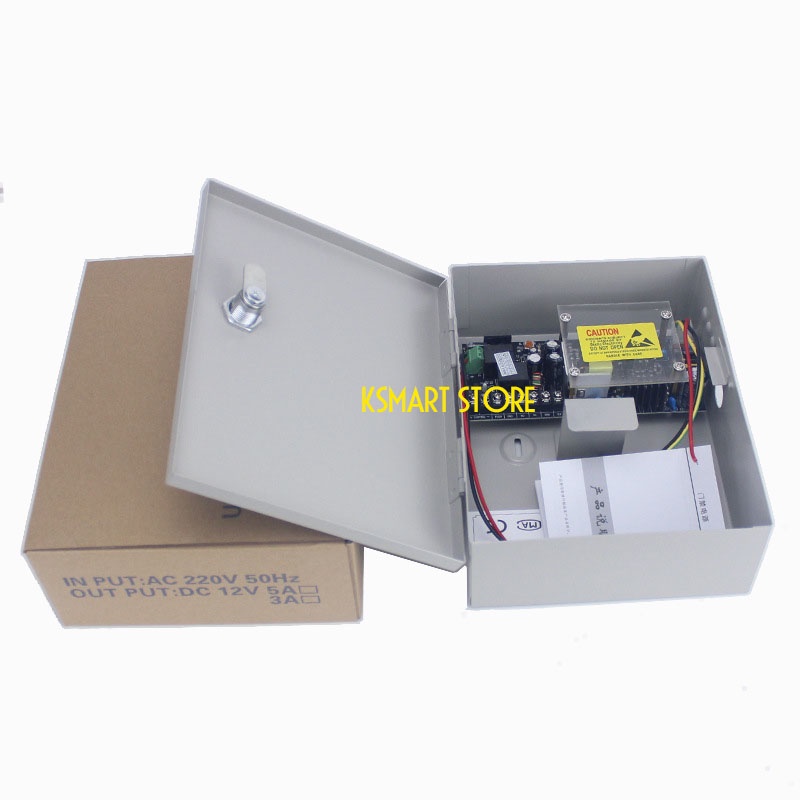 BỘ LƯU ĐIỆN UPS 12V 5A chuyên dùng cho camera và kiểm soát ra vào / UPS DỰ PHÒNG