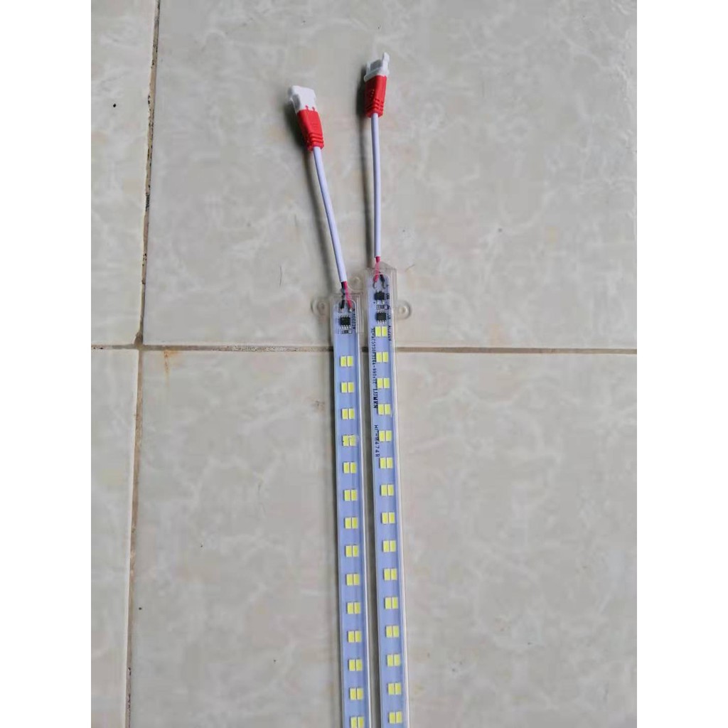 Đèn Led thanh 5730 220V vàng ấm,Trắng loại 2 hàng kép 1m 144 led
