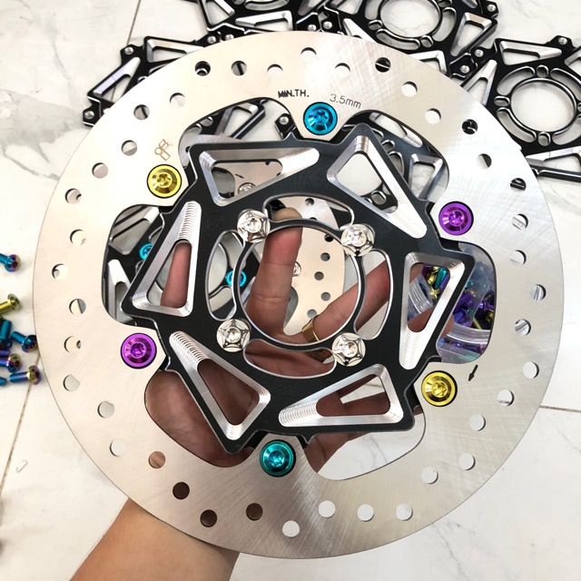 Đĩa winer 260mm+lòng nhôm cnc New