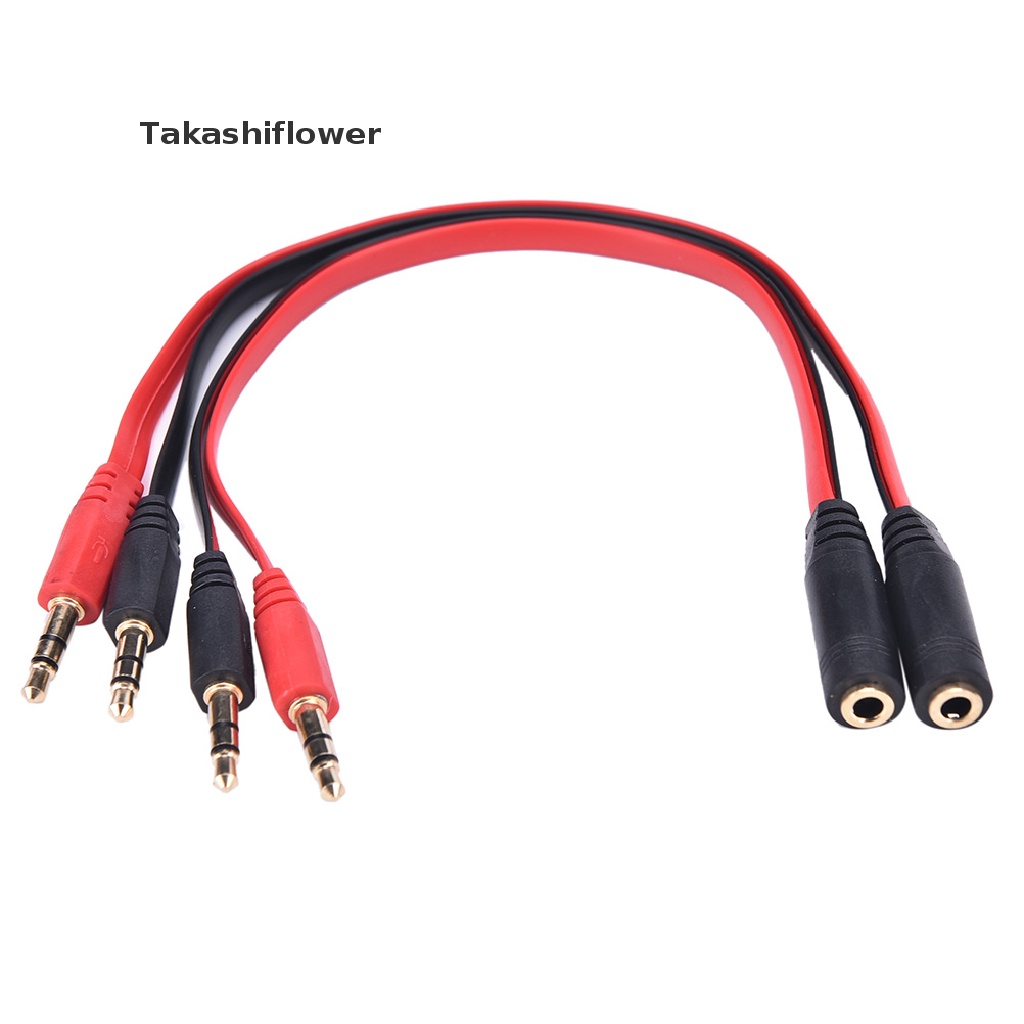 Cáp ChuyểN ĐổI Âm Thanh Aux 3.5mm Từ 1 Lỗ CắM Sang 2