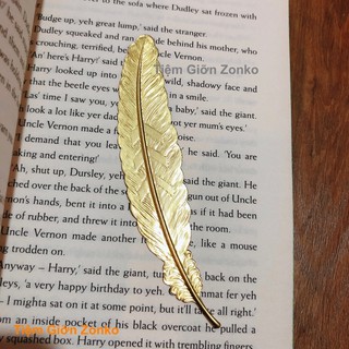 BOOKMARK Feather - Kẹp sách Harry Potter [ẢNH THẬT TỰ CHỤP]