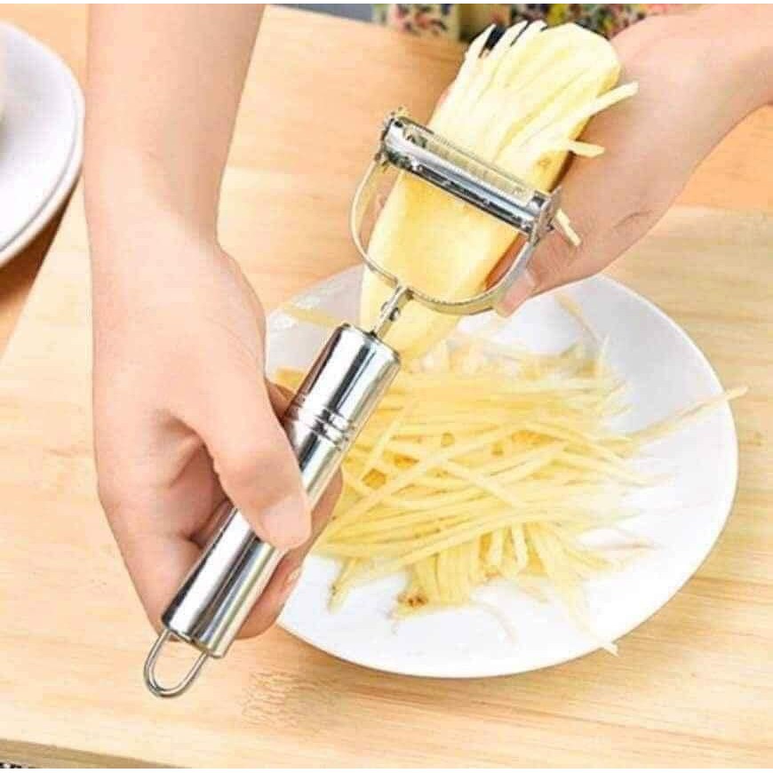Nạo inox Đa Năng Sẵn Hàng Rồi Các Bạn Nội Trợ Nhé-GTH MART 18