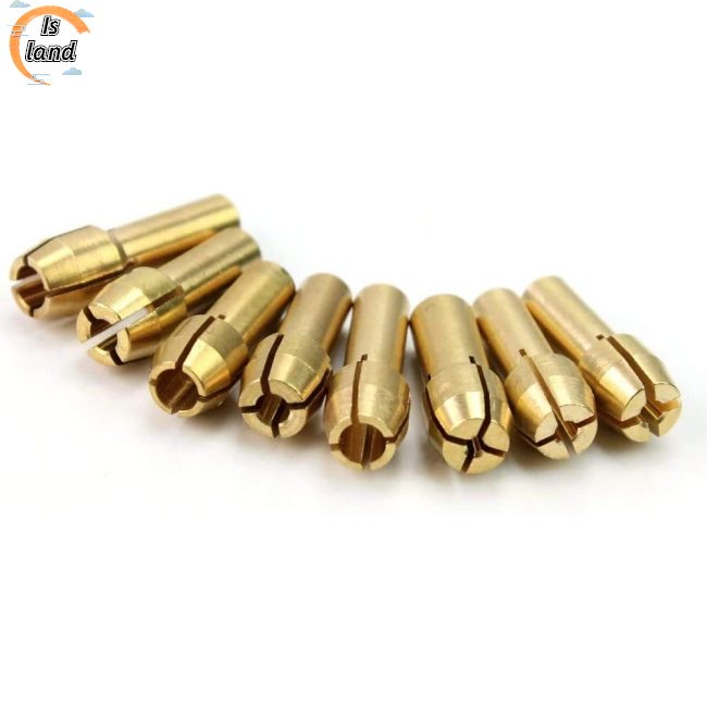 Bộ Đầu Kẹp Mũi Khoan Mini Bằng Đồng Cho Máy Khoan Điện Chế Tác Gỗ