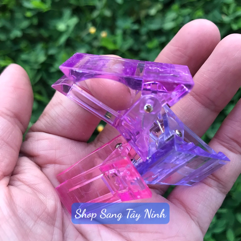 Kẹp cố định móng úp gel gôm