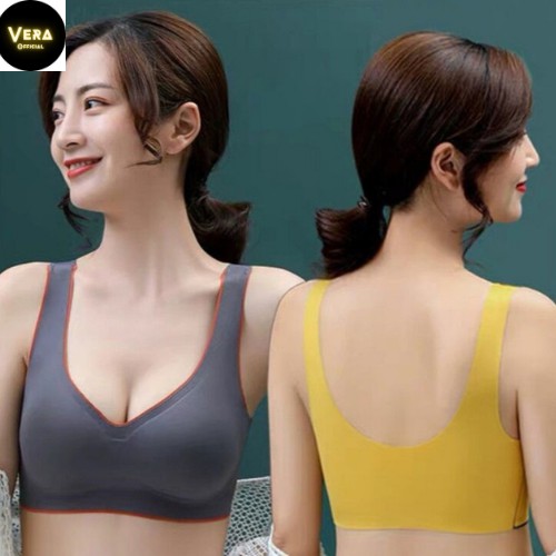 Áo bra su đúc không đường may, áo lót nữ, co giãn 4 chiều, không gọng thoải mái, dễ chịu, mặc ôm Form dáng đẹp_QBSD1