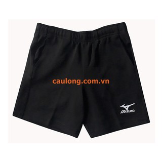 Quần Short Cầu Lông Nam Nữ Mizuno trơn Đen