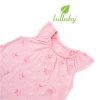 Bộ quần áo trẻ em chun cổ mới nhất cho bé gái của lullaby baby nhật hoa [ NH73B - Size 6m-4y ]