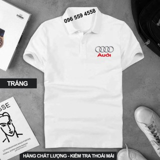 Áo thun Polo Audi Cao Cấp - Polo có cổ Logo Hãng Xe Ô tô nhiều màu sang trọng, Lịch lãm, đẳng cấp, thời trang Polo Store
