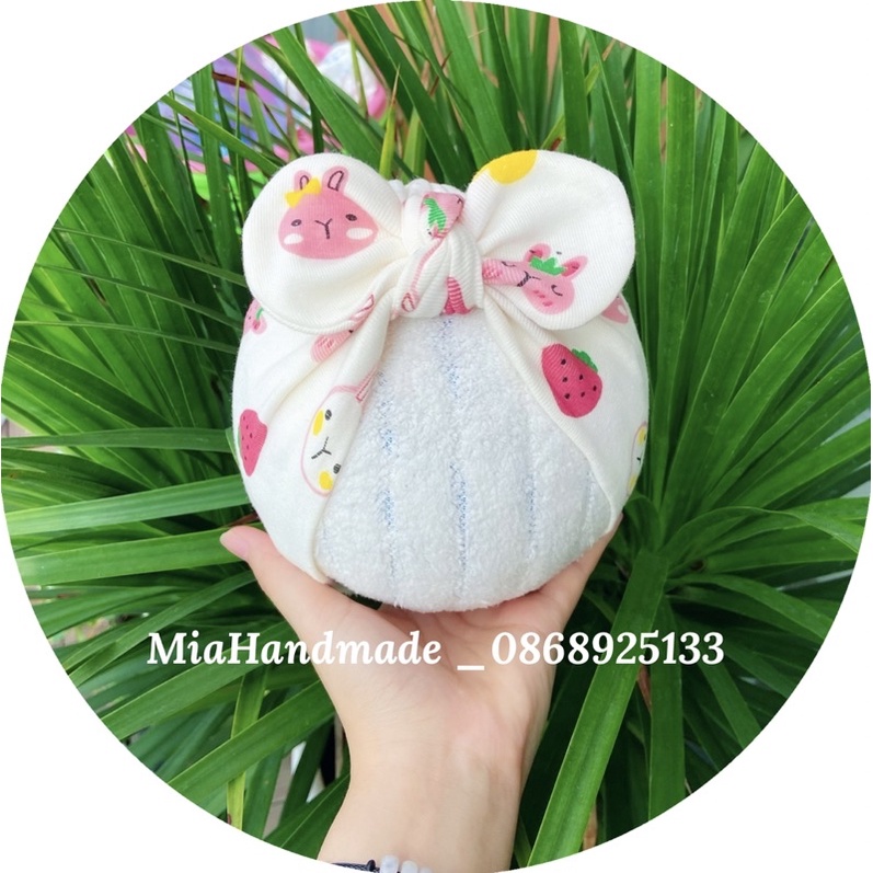 MŨ TURBAN CHO BÉ RẺ ĐẸP CHẤT COTTON MỀM MỊN - VỪA LÀM ĐIỆU, VỪA CHE THÓP CHO BÉ