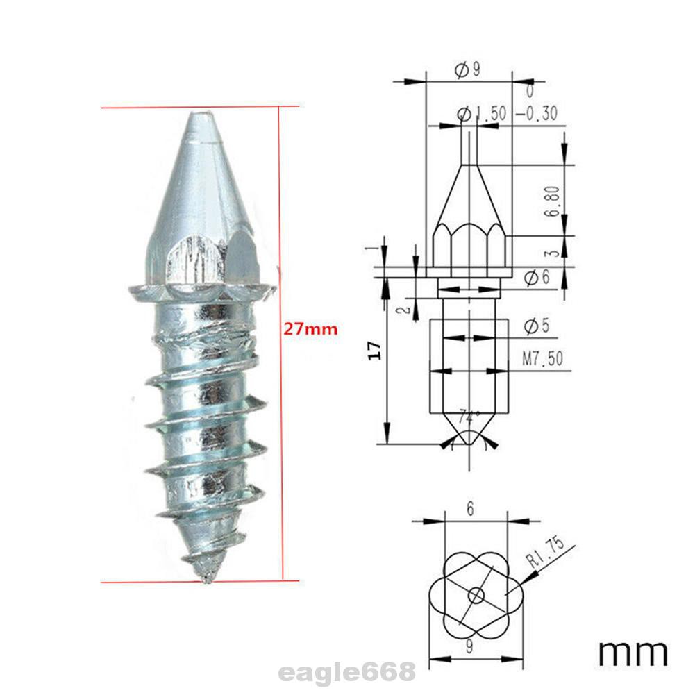 Bộ 50 Đinh Tán Lốp Xe Đạp Bằng Kim Loại