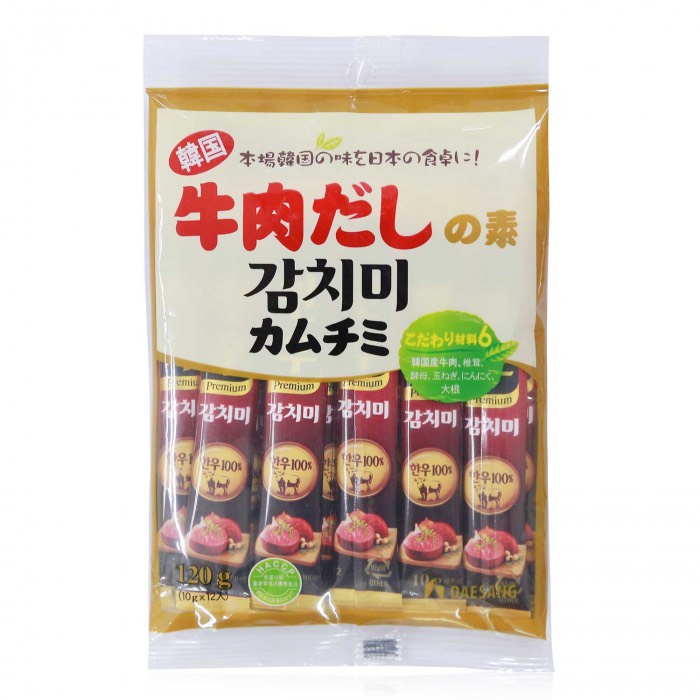 Hạt nêm vị bò Daesang 120g cho bé ăn dặm