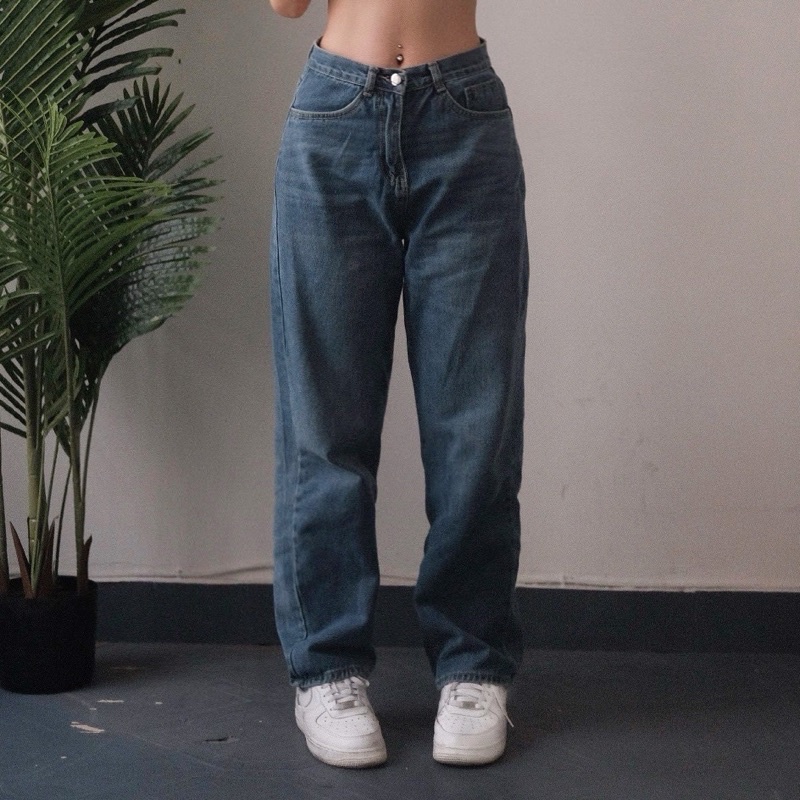 Quần ERRORIST straight jeans ống suông basic