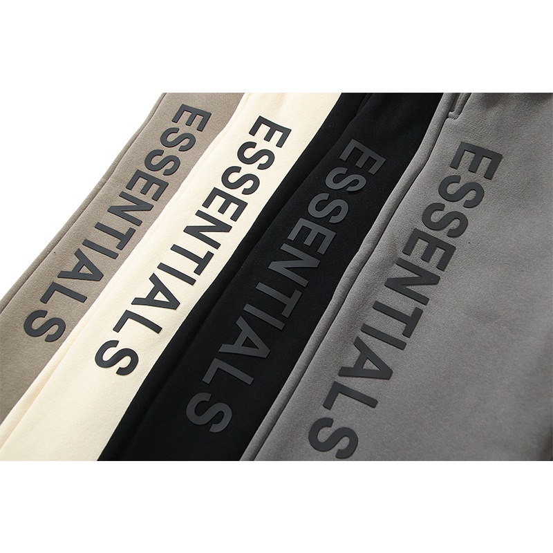 Quần jogger cotton dáng rộng in họa tiết chữ kiểu dáng thời trang cho nam và nữ