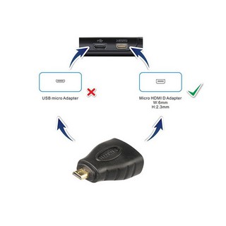 Đầy chuyển Micro HDMI sang HDMI