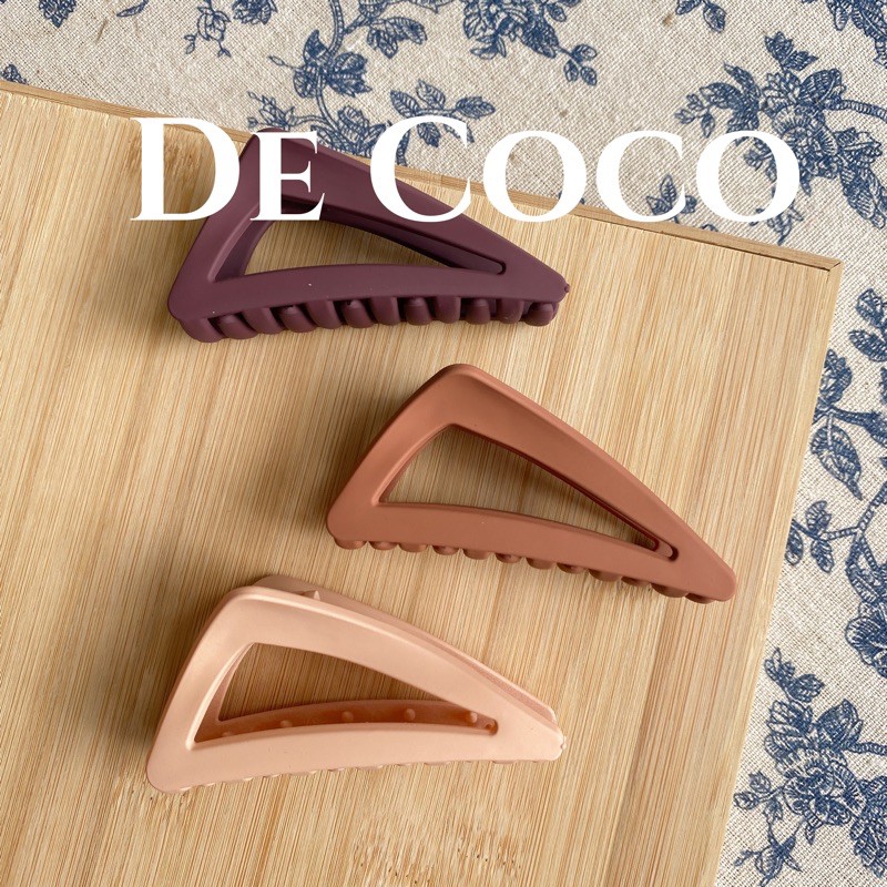 Kẹp tóc nữ DECOCO ACC tam giác