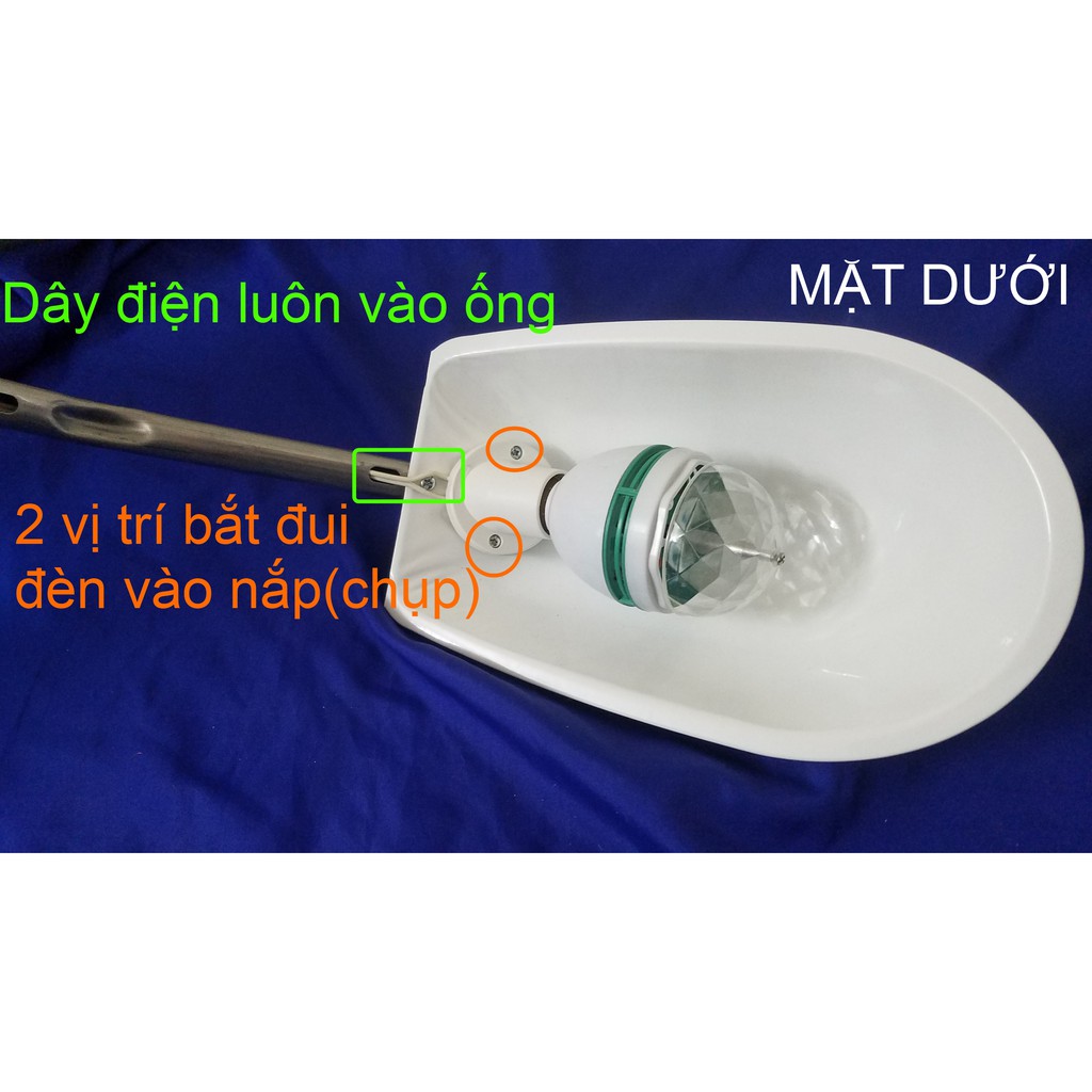 BỘ CHAO  NẮP ĐÈN ĐƯỜNG, ĐÈN  CHỐNG NƯỚC- ĐUI E27