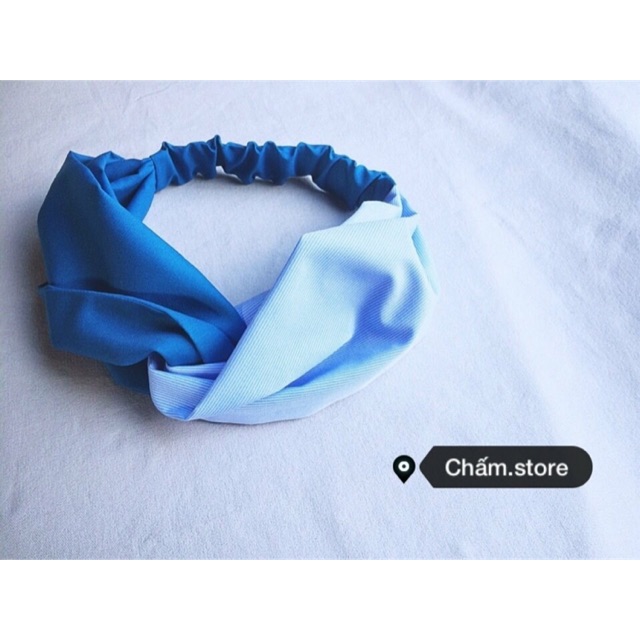 Băng đô vải kẻ nhỏ-Khăn turban (designedbyChấm)