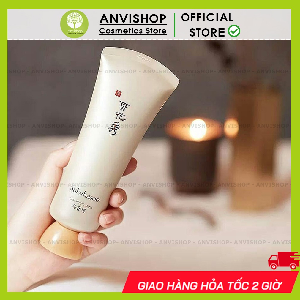 Mặt nạ lột sulwhasoo thảo dược sáng da loại bỏ tế bào chết và mụn cám Clarifying Mask 35ml