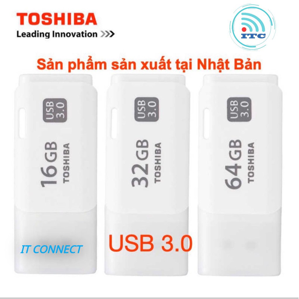 USB 3.0 Toshiba - Sản xuất tại Nhật Bản -Hayabusa U301-16GB- Bảo Hành 5 Năm- Chính Hãng FPT