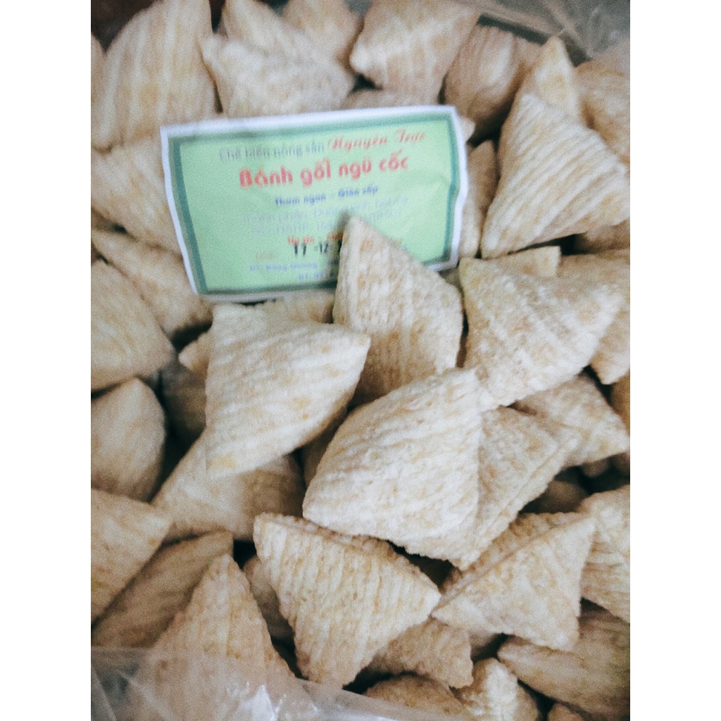 Bánh ngũ cốc củ mài, bánh tam giác, bánh kim tự tháp
